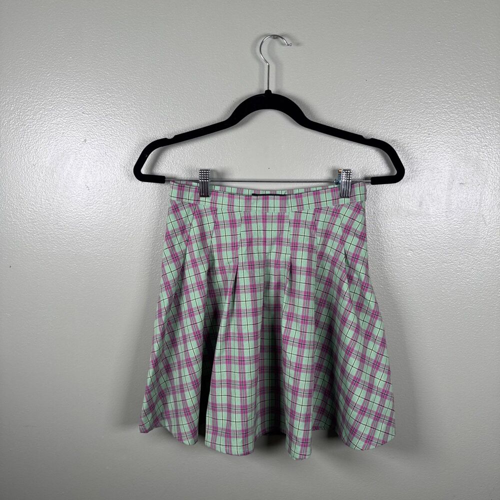 Daisy Street‎ Pretty Preppy Punk Pastel Pleated Skirt Women’s Size Small